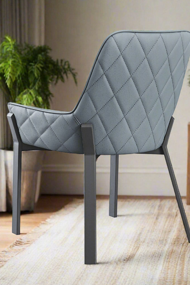 J and M Furniture Dining Chair Venice Dining Chair in Light Grey | J&M Furniture