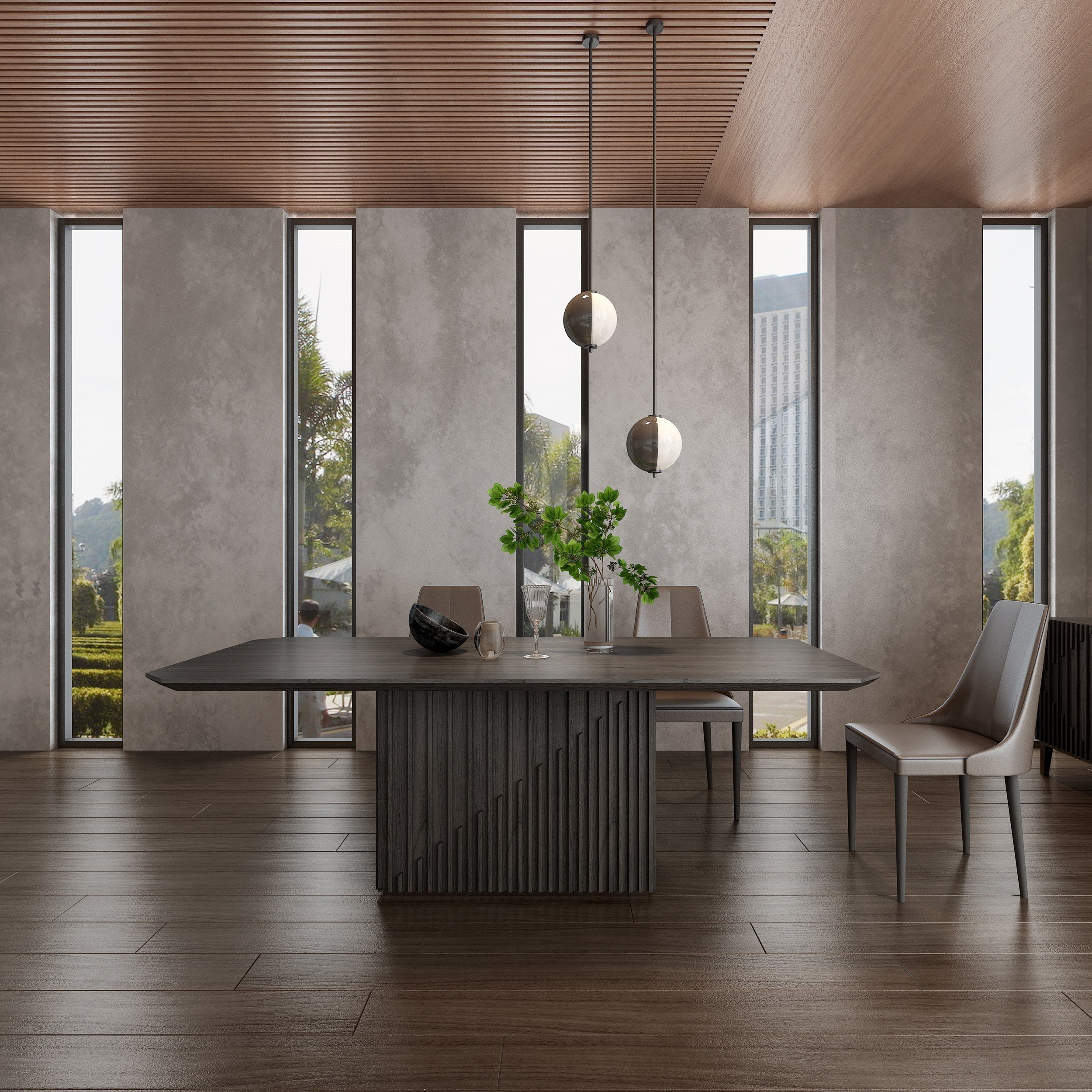 J and M Furniture Dining Sets Add Table Moderna Dining Table