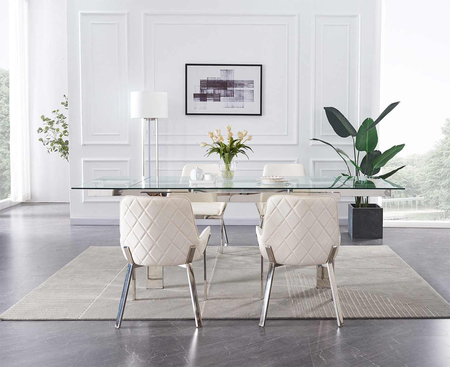 J and M Furniture Dining Sets Moda Extension Dining Table | J&M Furniture