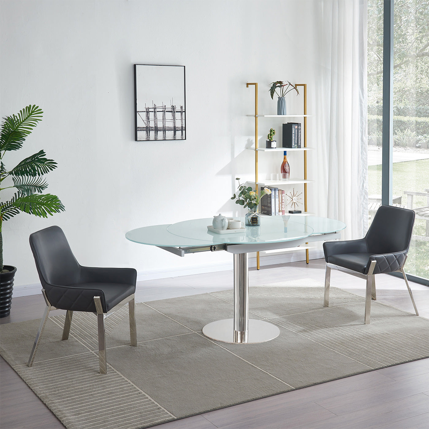 J and M Furniture Dining Sets Pub Extension Dining Table | J&M Furniture