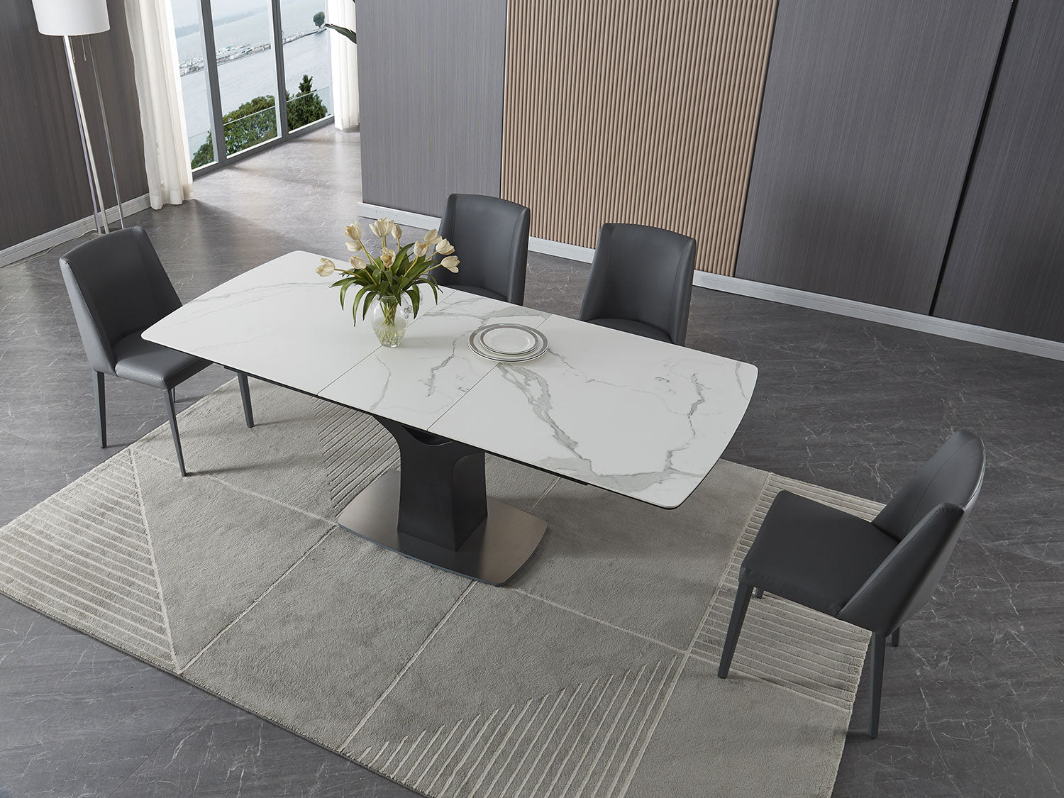 J and M Furniture Dining Table Fiori Extension Dining Table | J&M Furniture