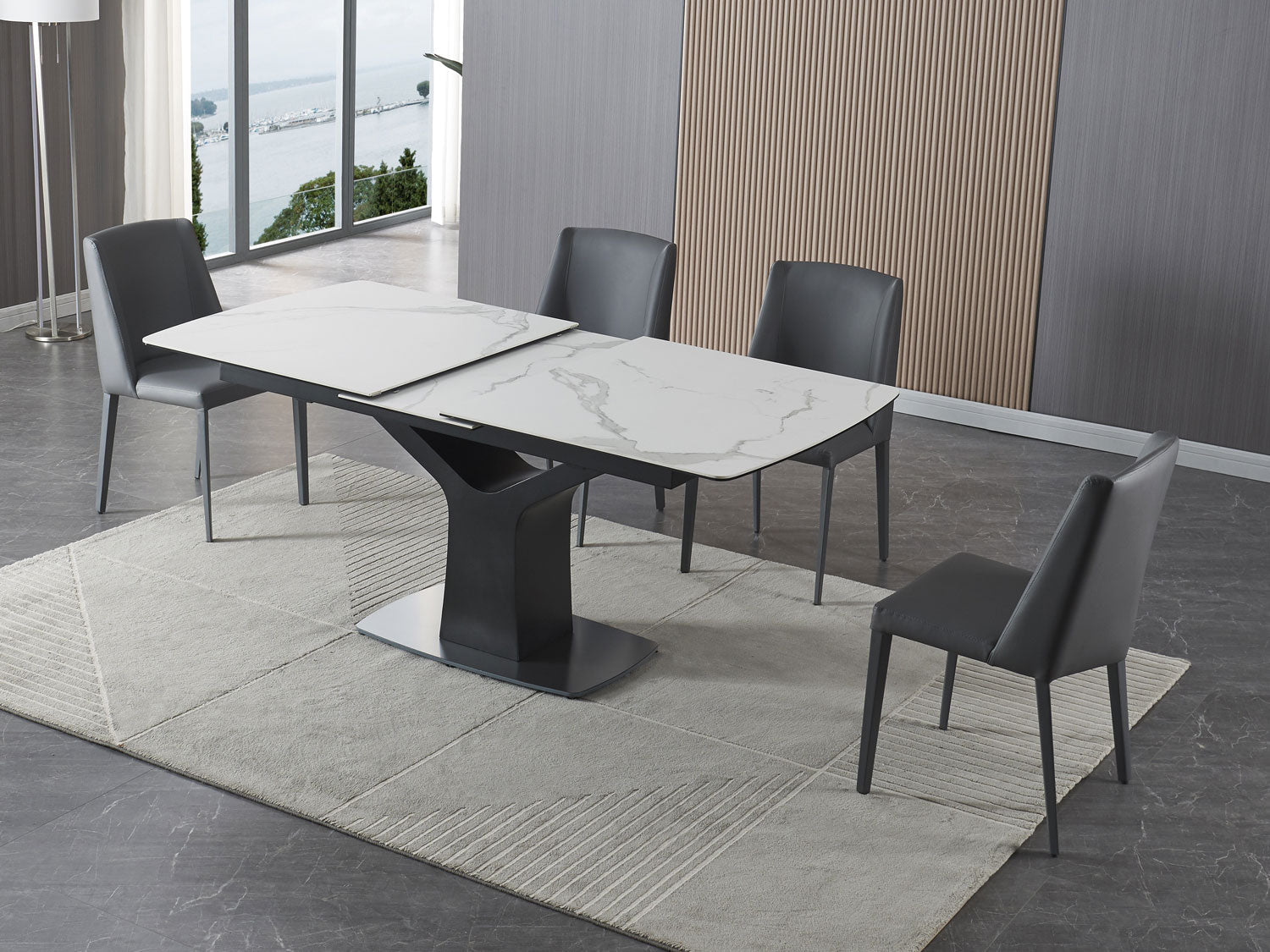 J and M Furniture Dining Table Fiori Extension Dining Table | J&M Furniture