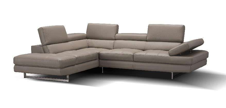 J and M Furniture Living Room A761 Sectional in Slate Grey