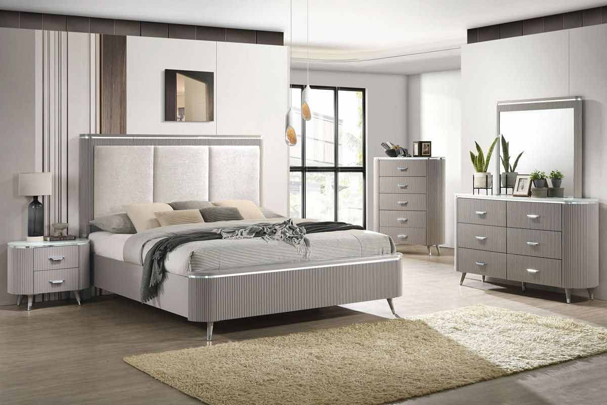 J and M Furniture Mirror Opal Mirror