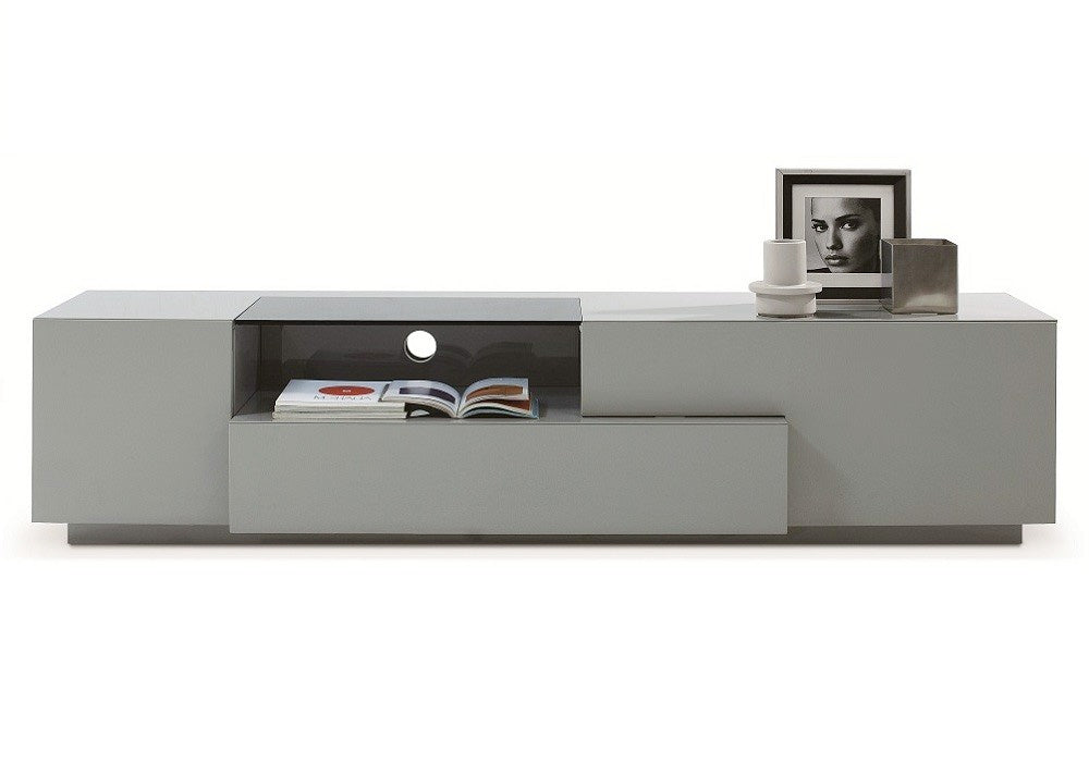 J and M Furniture TV Stand & Entertainment Centers Modern TV Stand TV015 in Grey Gloss | J&M Furniture
