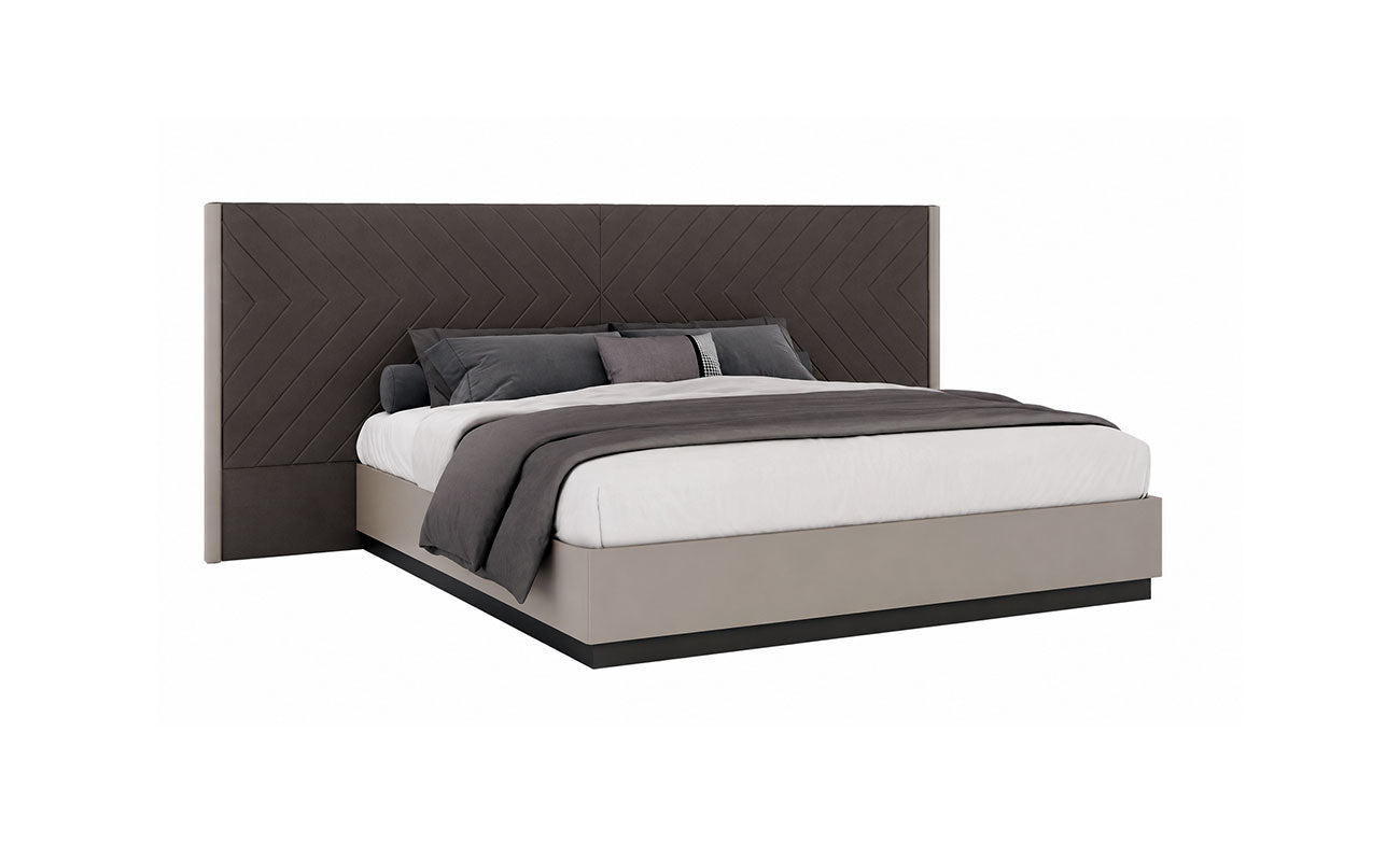 JnmFurniture.com Bed Madrid Contemporary Bed