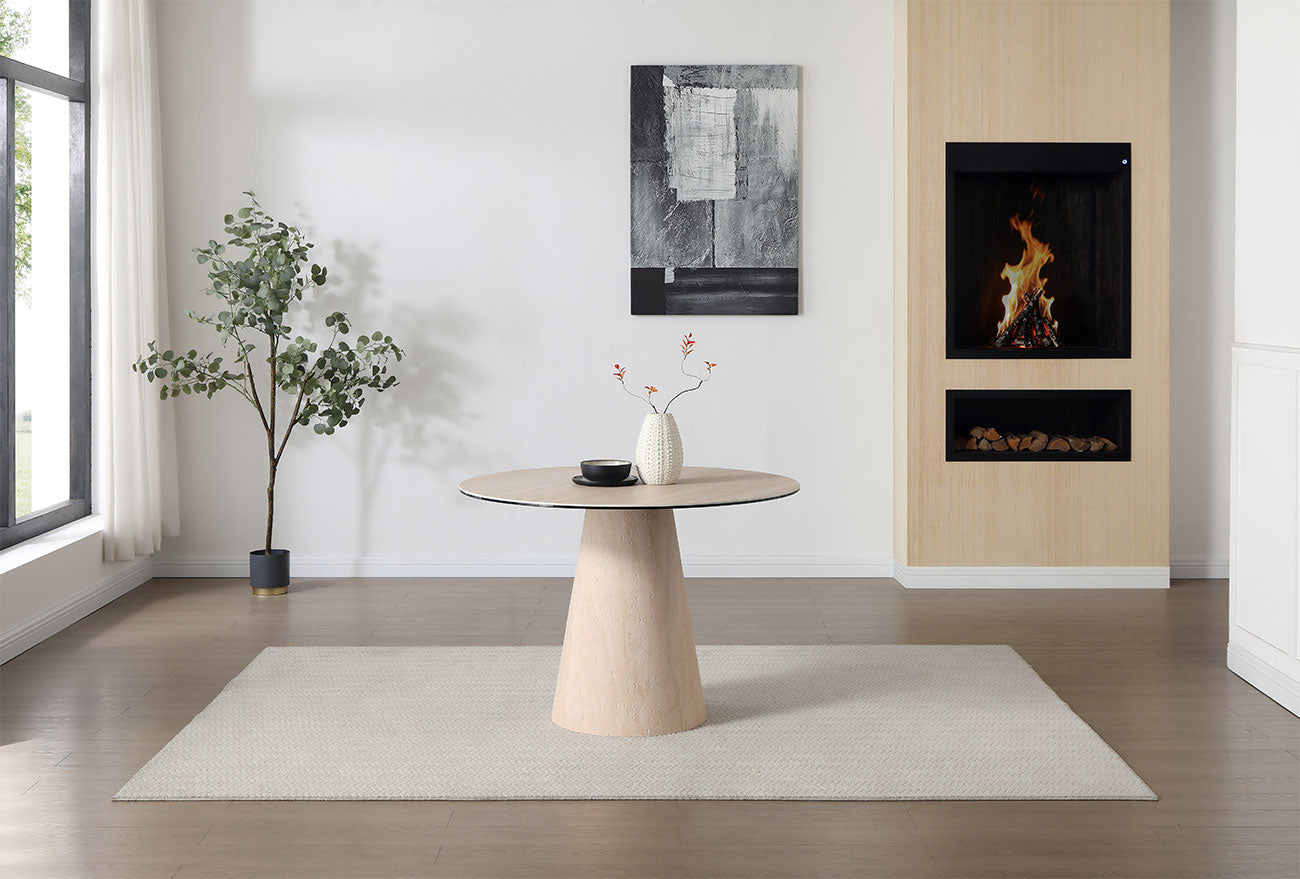 JnmFurniture.com Dining Table Forma Round Table