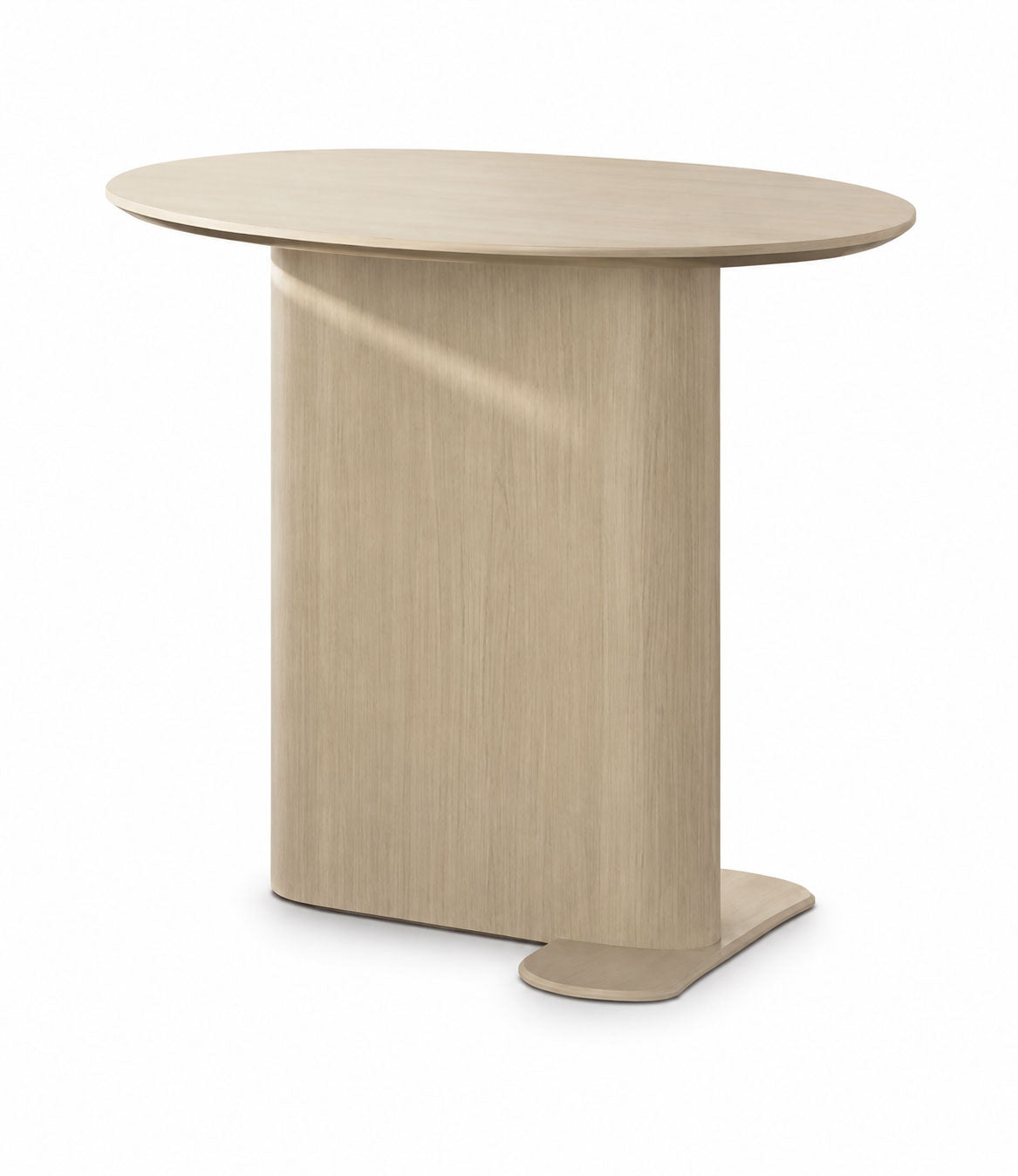 JnmFurniture.com Occasional Tables Vento End Table | Modern Travertine-Look Ceramic Side Table