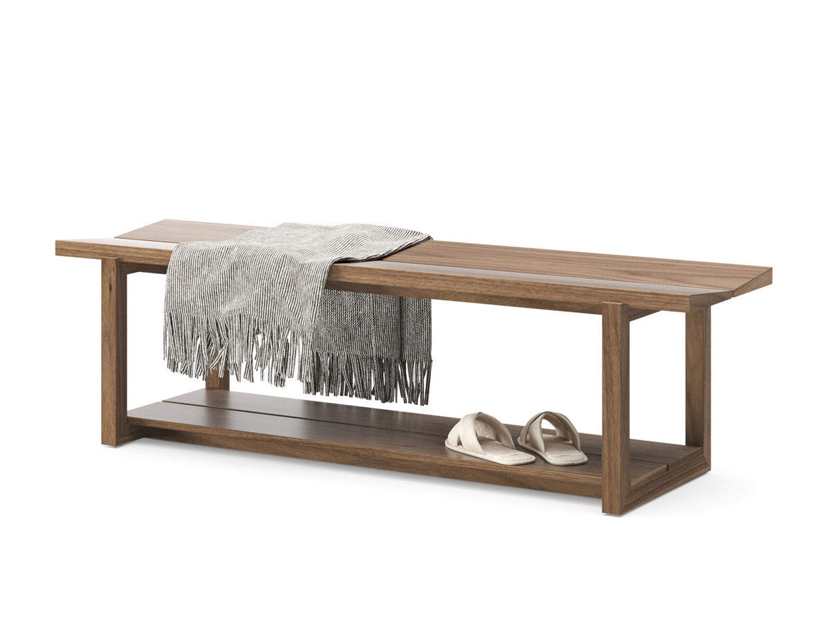 Kava Wooden Bench | BDI - Canal Furniture