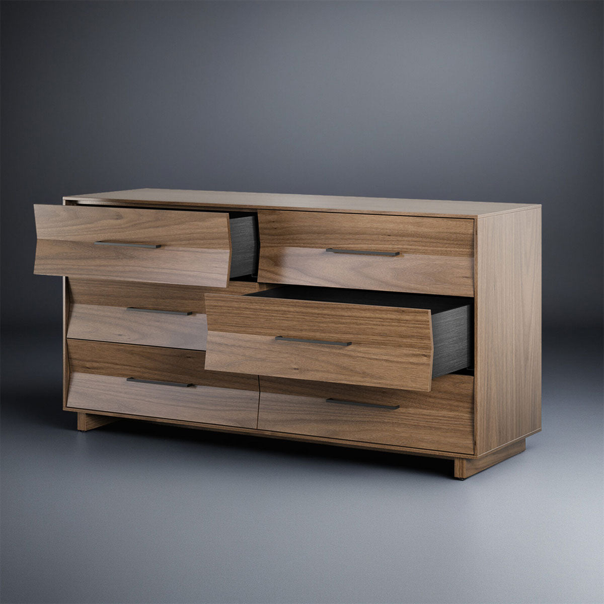 Kava Dresser in Natural Walnut - 9686 - Canal Furniture