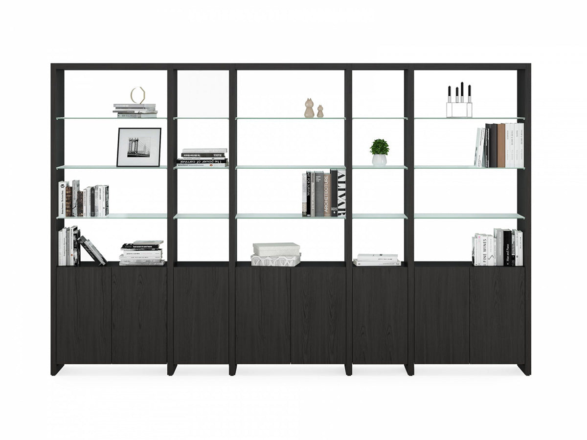 Linea Expandable Narrow Bookshelf 5801 | BDI Furniture - Canal Furniture