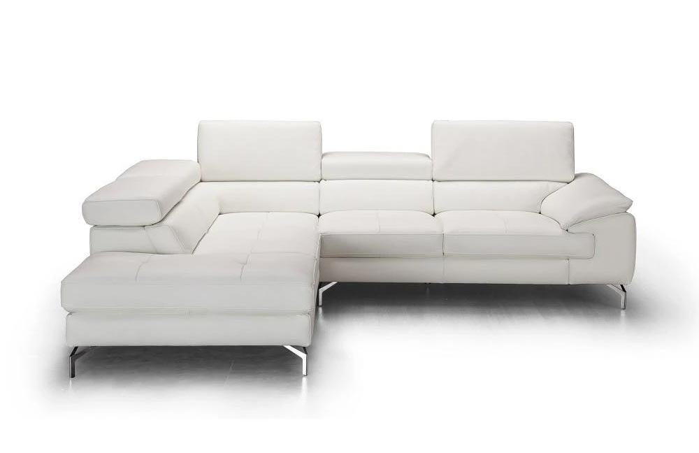 Nila Premium Leather Sectional | J&M Furniture - Canal Furniture
