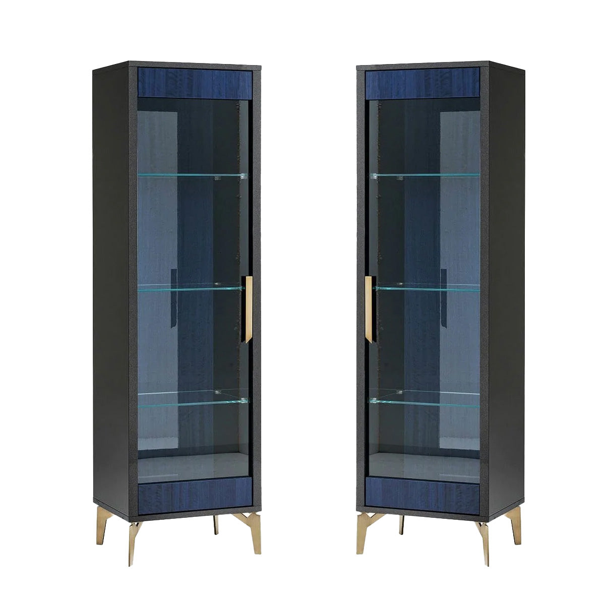 Oceanum 1-Door Curio - Canal Furniture