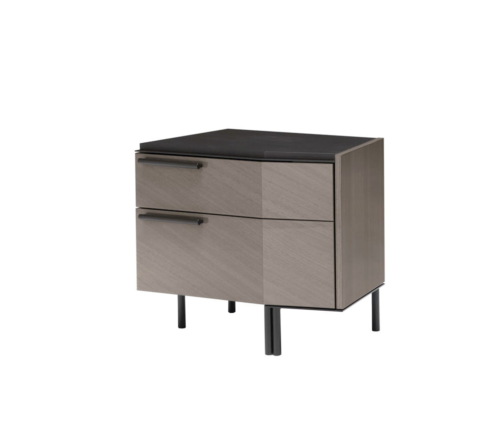 Olimpia 2 Drawer Nightstand - Canal Furniture