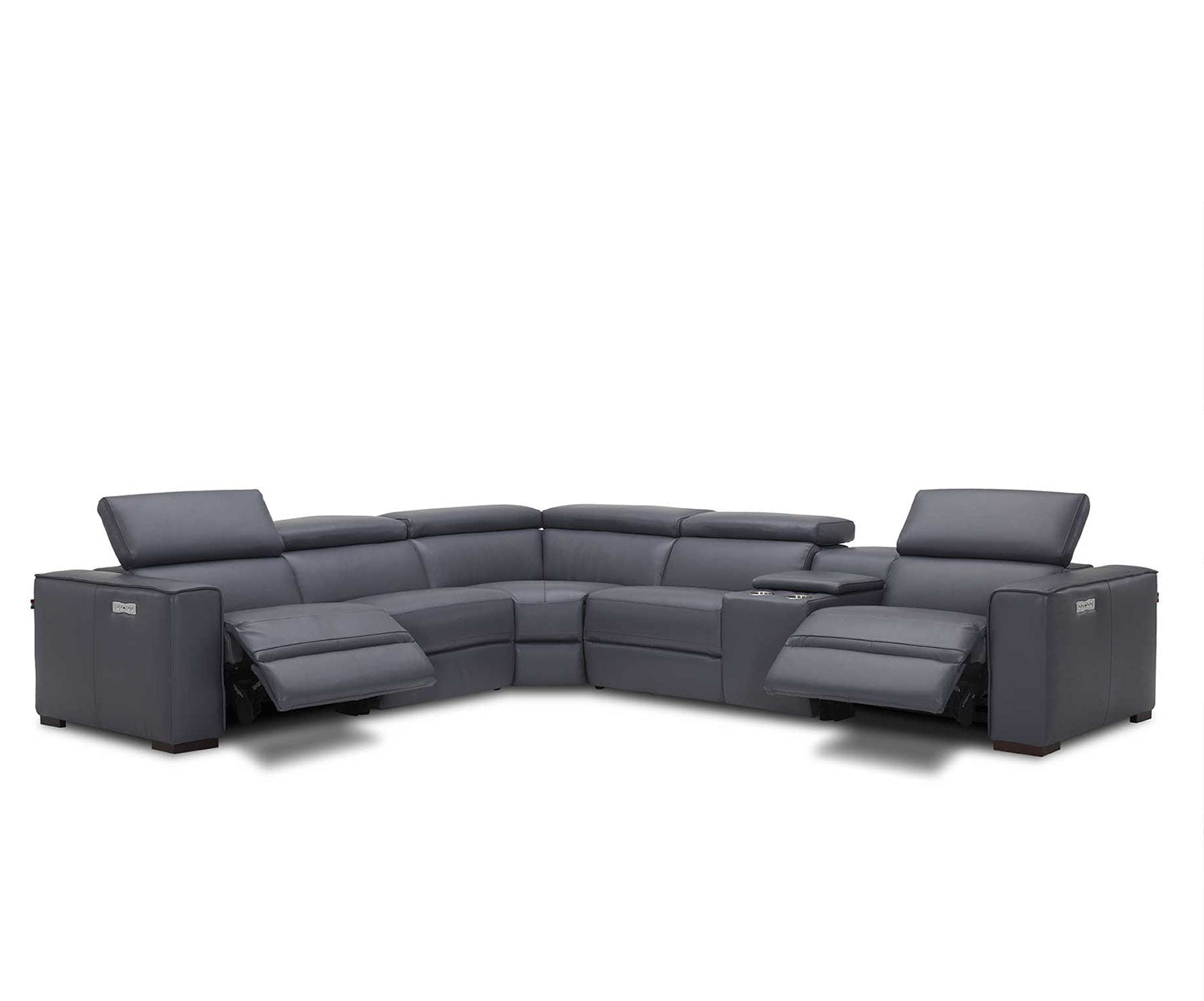 Picasso Motion Sectional in Blue Grey | J&M Furniture - Canal Furniture