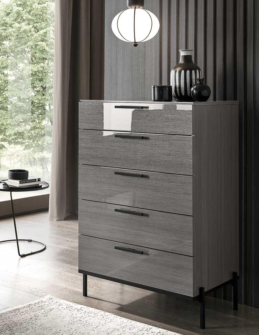 Novecento 5 Drawer Chest - Canal Furniture