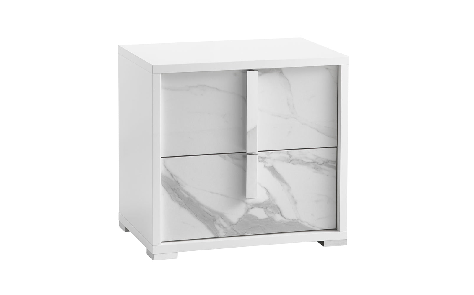 Sonia White Nightstand - Canal Furniture