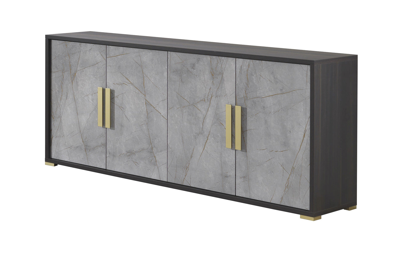 Travertine Modern Buffet - Canal Furniture
