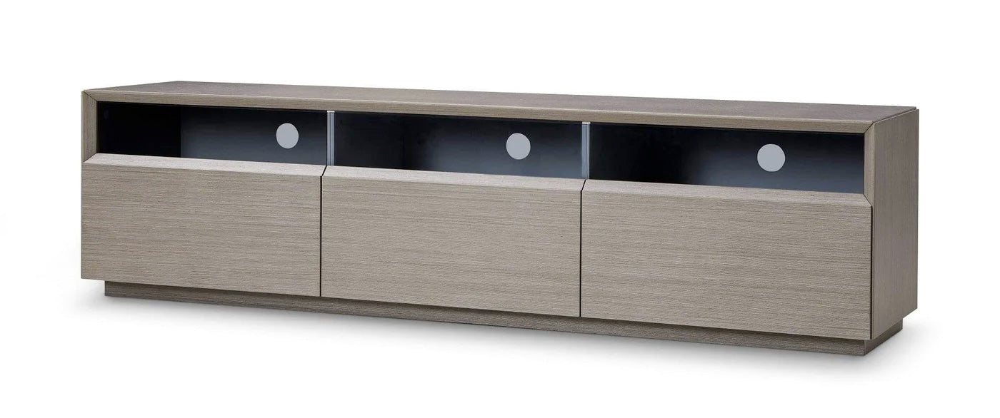 TV Stand TV023 in Grey Veneer | J&M Furniture - Canal Furniture