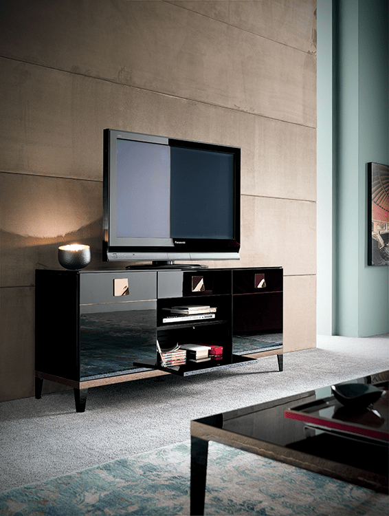 Alf Italia TV Stand & Entertainment Centers Mont Noir Living Room Collection