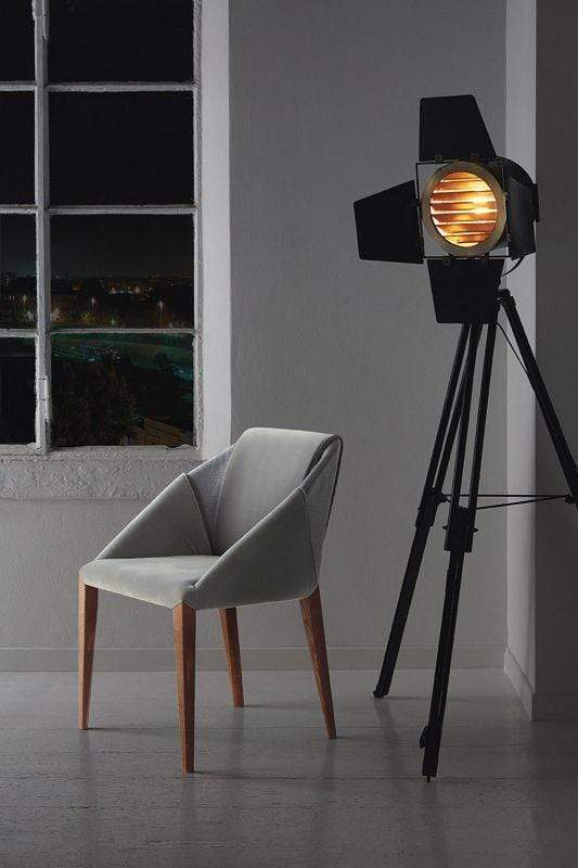 Bontempi Casa Chair Bontempi Sveva Leather Chair by Toshiyuki Yoshino 34.06-34.07