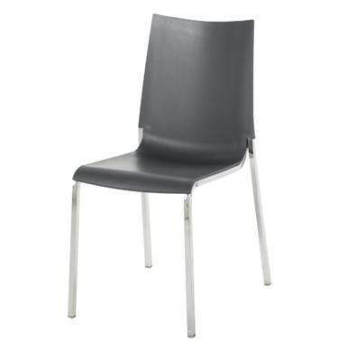 Bontempi Casa Dining Chair Eva Stackable Armless Chair 04.22