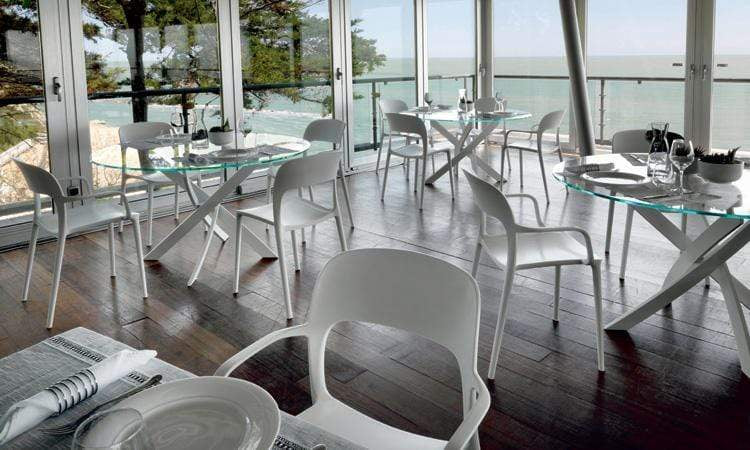 Bontempi Casa Dining Chair Gipsy Stackable Armless Chair 40.09