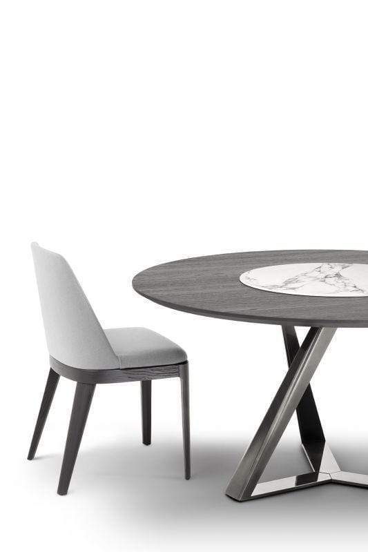 Bontempi Casa Dining Table Millennium Round Table with Swivel 20.91