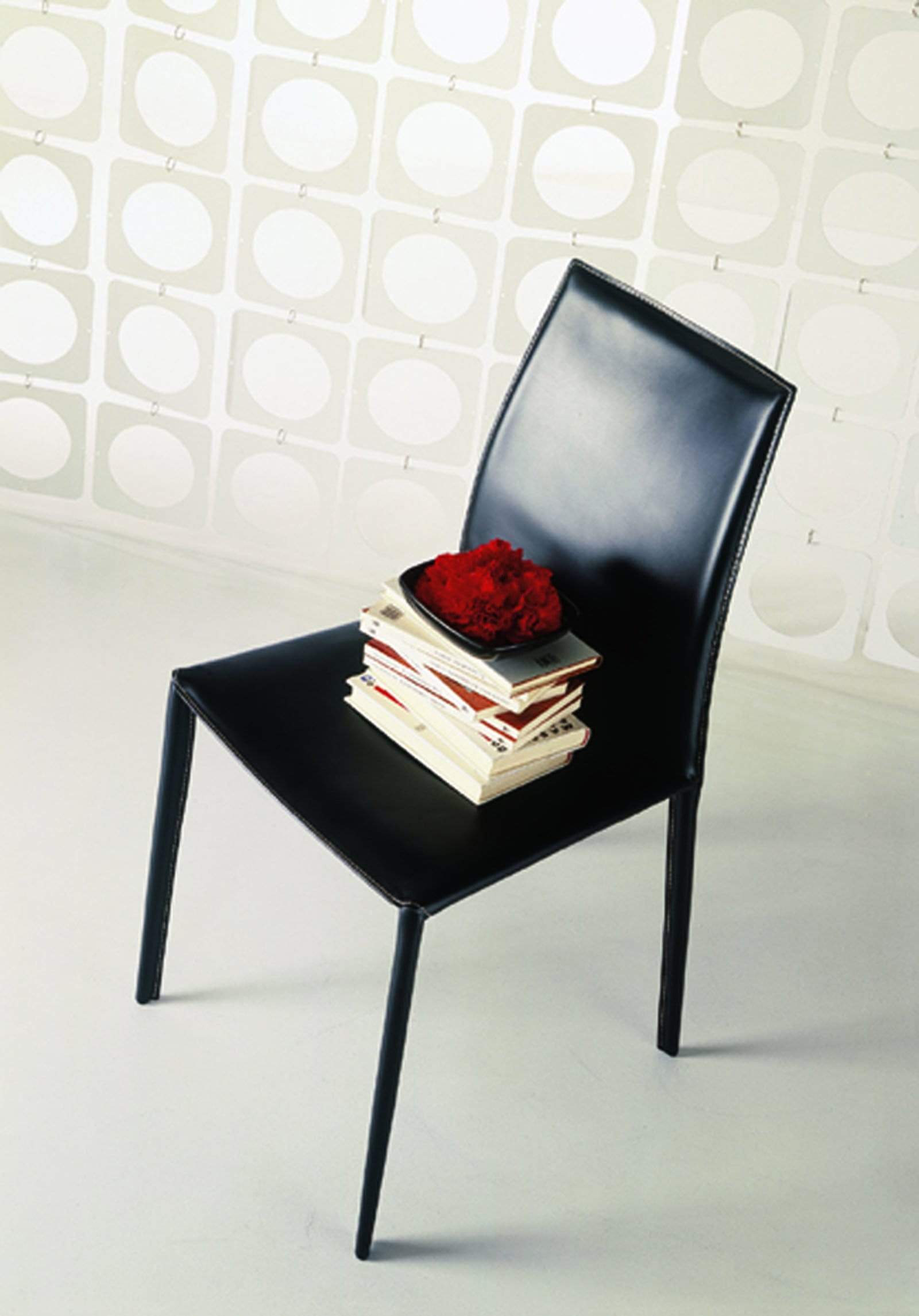 Bontempi Casa Linda Leather Chair 04.26