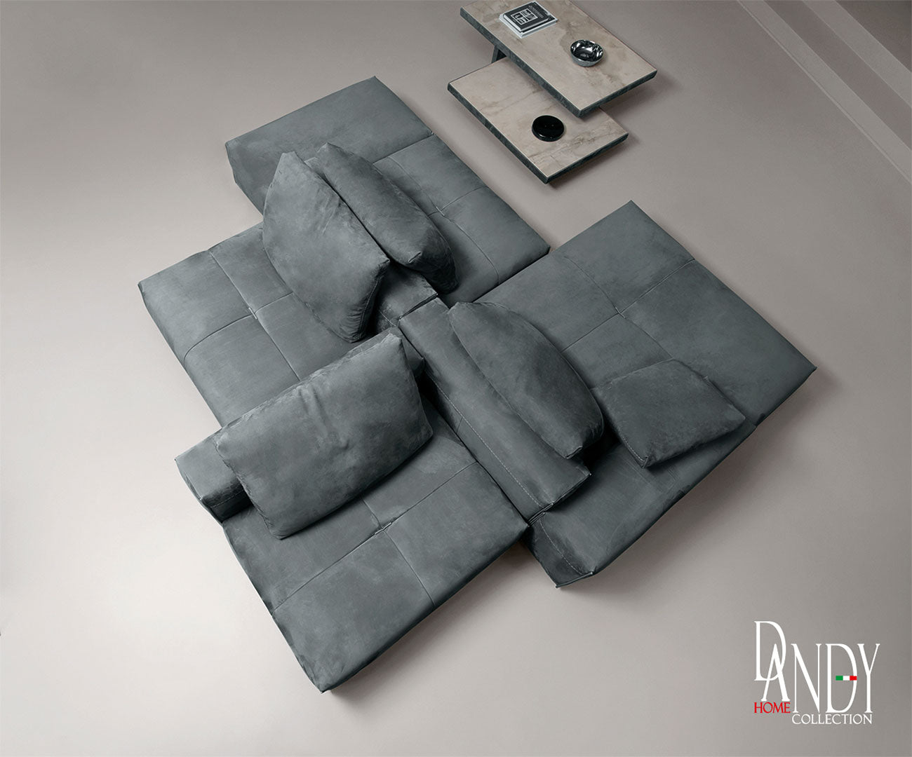 Puzzle Sofa by Gamma | Modular Italian Leather Sofa – ItalMod