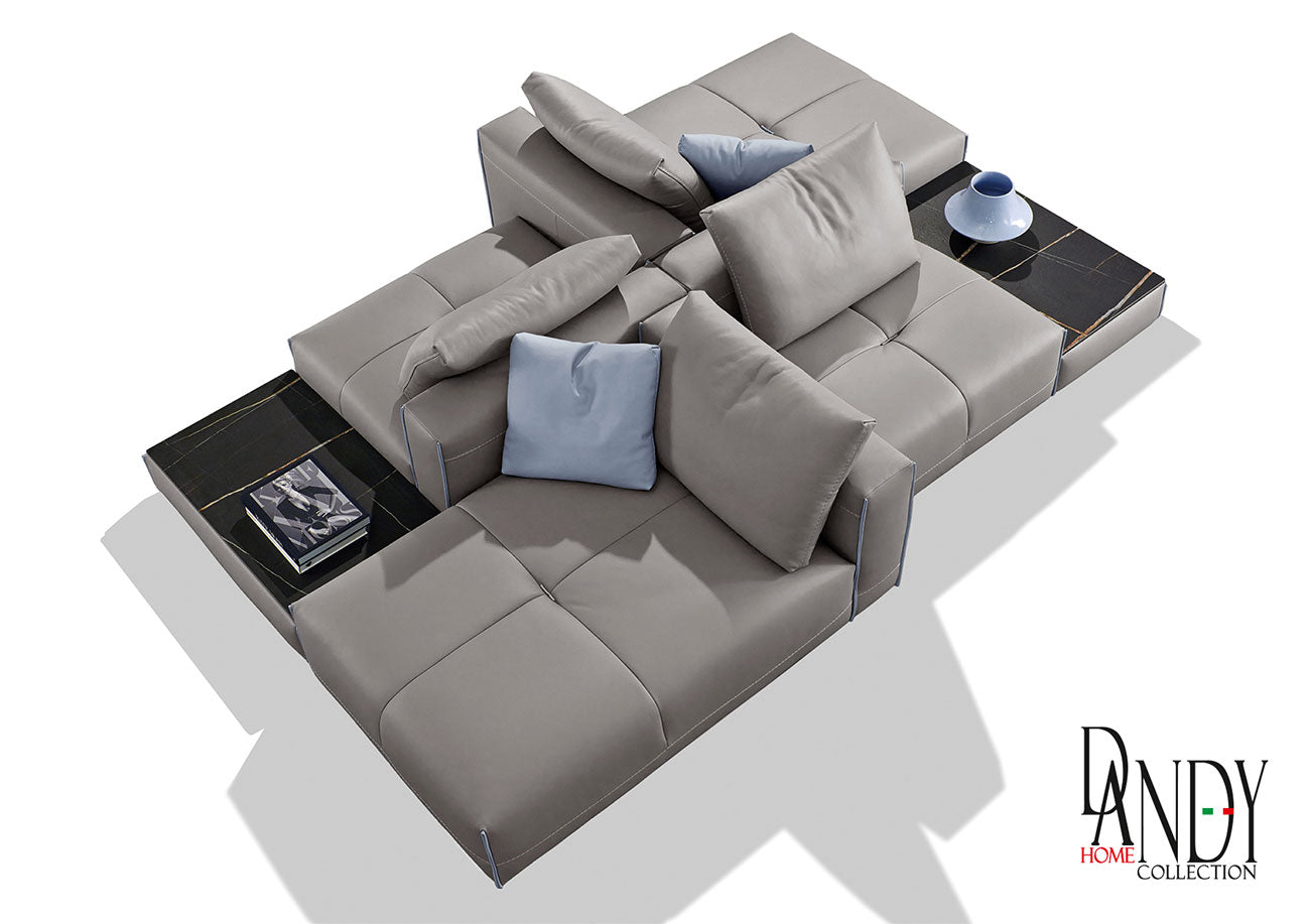 Puzzle Sofa by Gamma | Modular Italian Leather Sofa – ItalMod