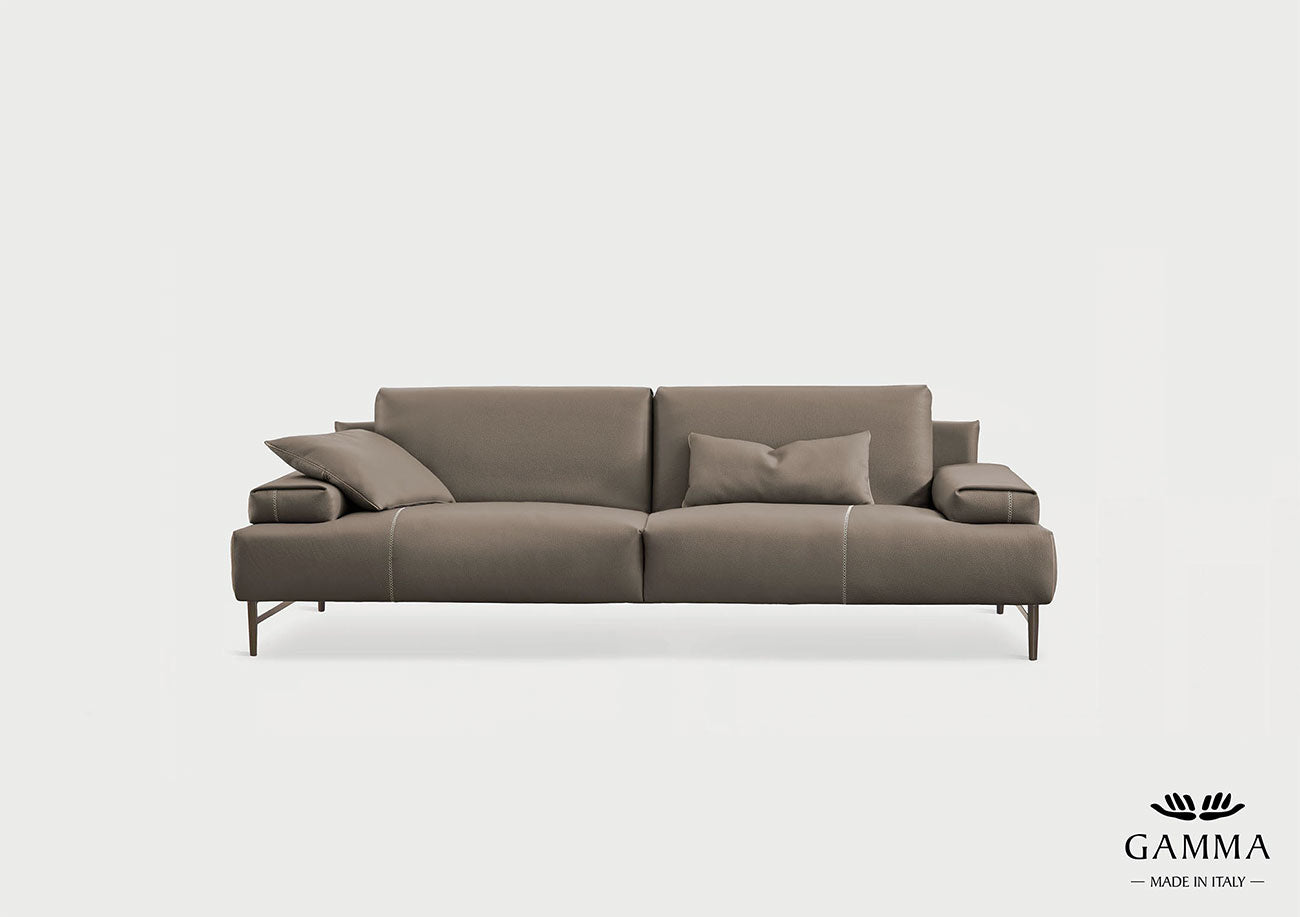Saks Sofa by Gamma | Modern Italian Leather Modular Sofa – ItalMod