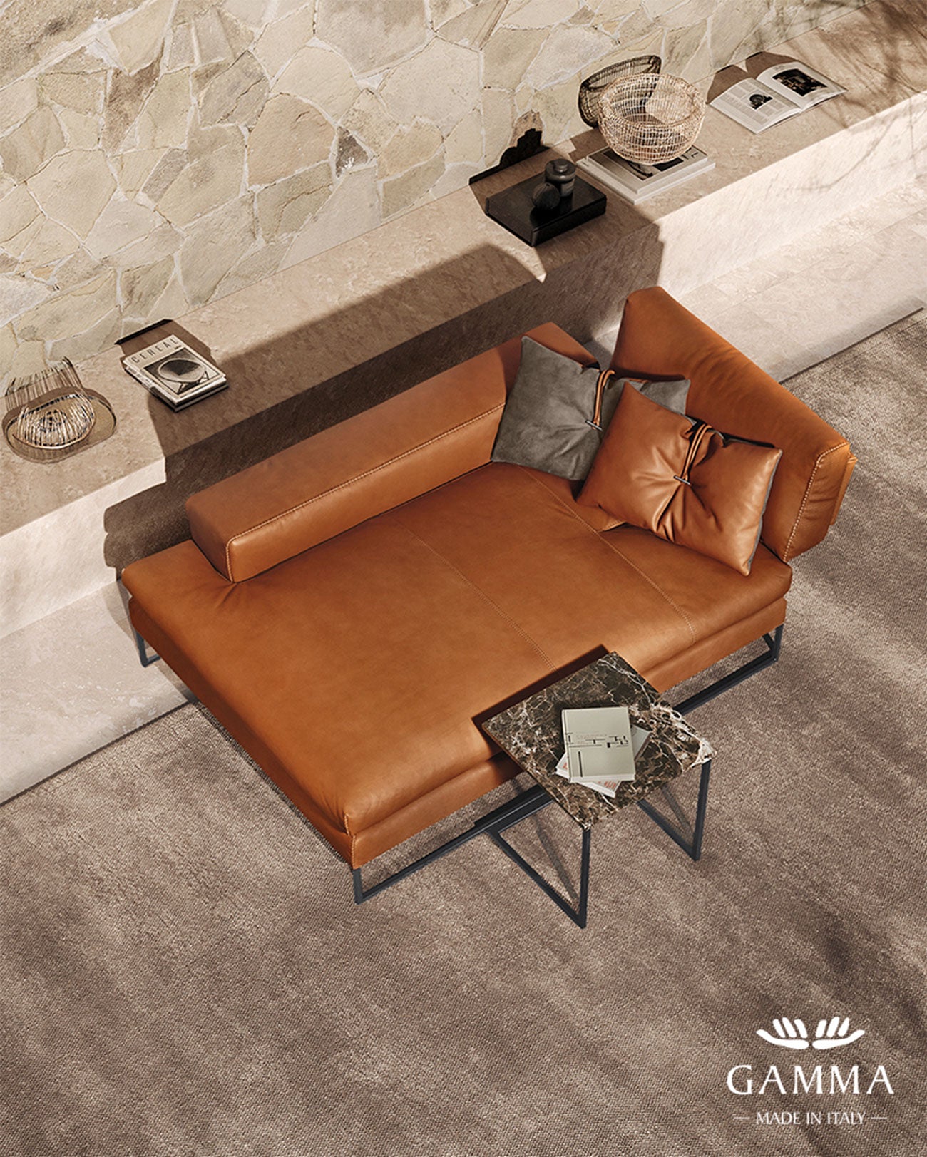 Sunset Sofa by Gamma | Modular Italian Leather Sofa – ItalMod