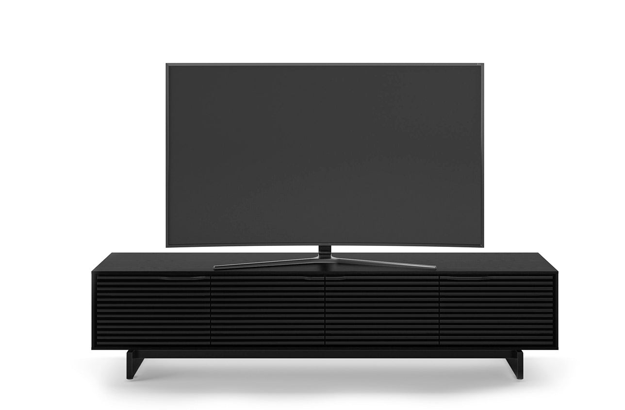 Align 7473 Media Storage in Ebonized Ash | BDI - Canal Furniture