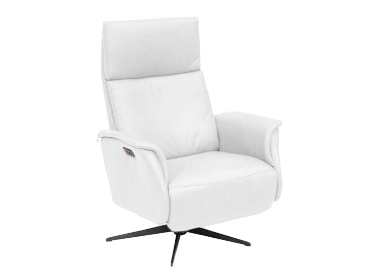 Superior 8007 Recliner in White | Hjort Knudsen - Canal Furniture
