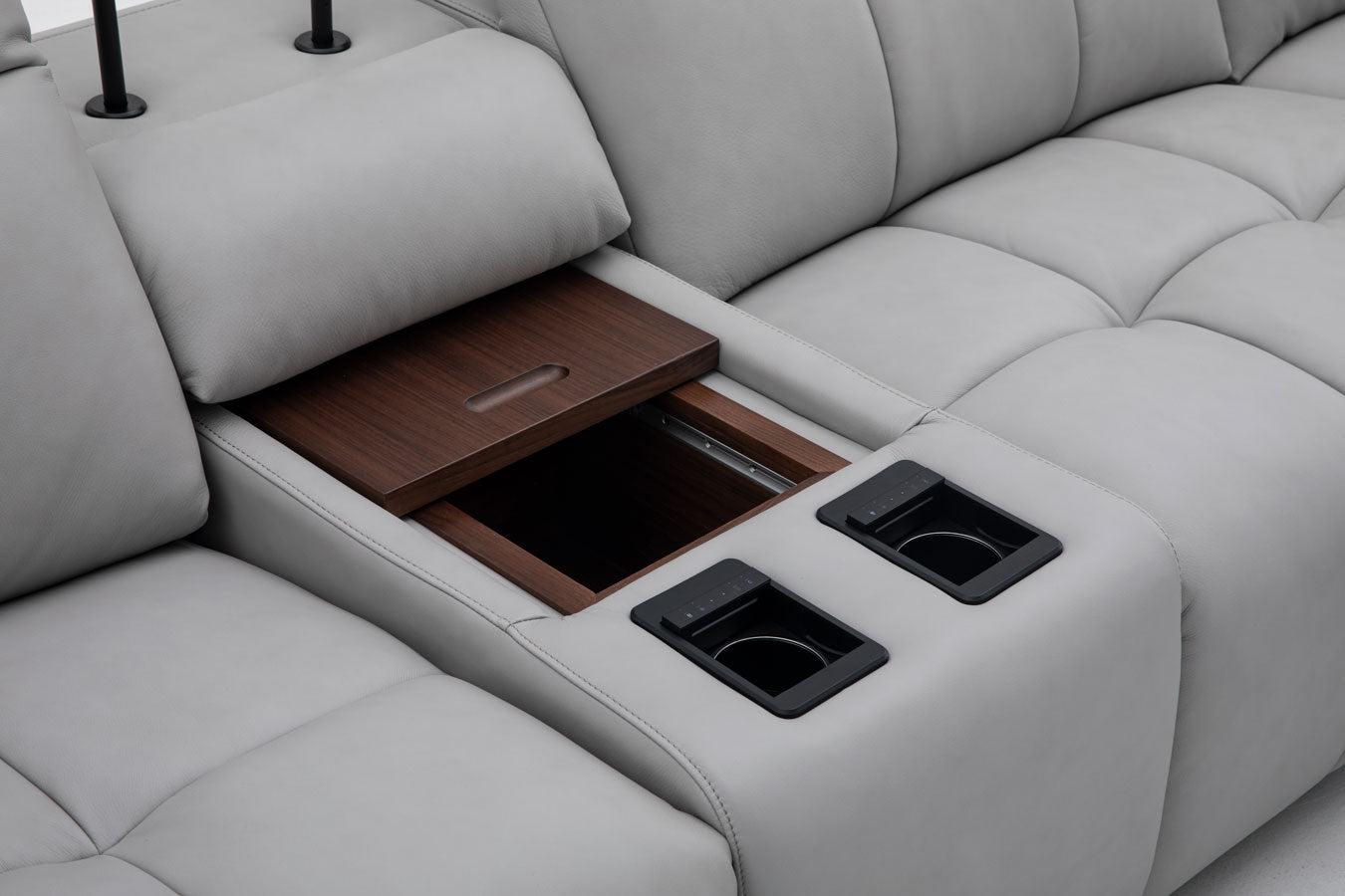 Beaumont Power Recliner 8301 in Light Grey | J&M Furniture - Canal Furniture