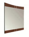 Bellagio Mirror in Coffee Walnut