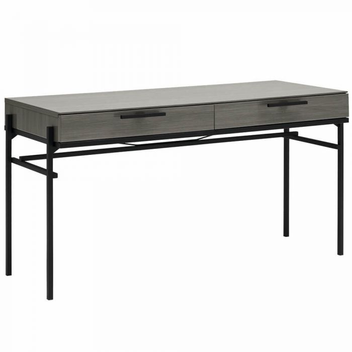 Novecento Desk in Silverwood - Canal Furniture