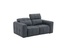 Prescott Leather Loveseat | J&M Furniture