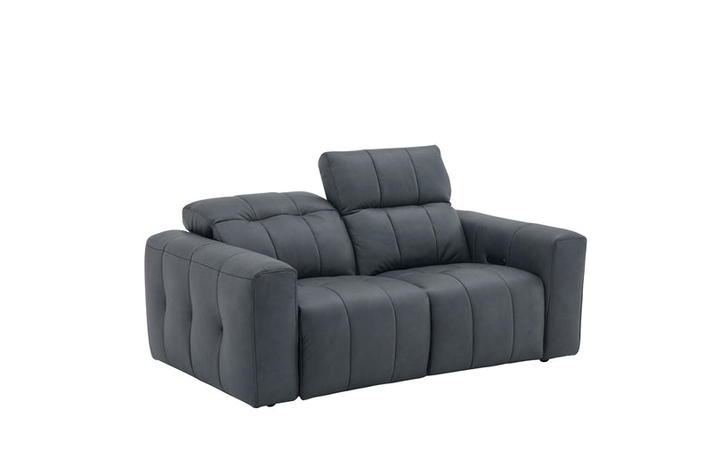 Prescott Leather Loveseat | J&M Furniture