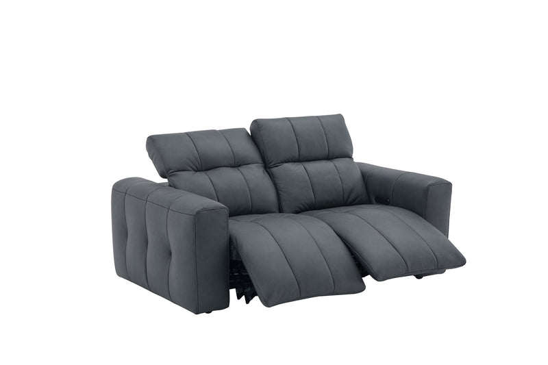 Prescott Leather Loveseat | J&M Furniture