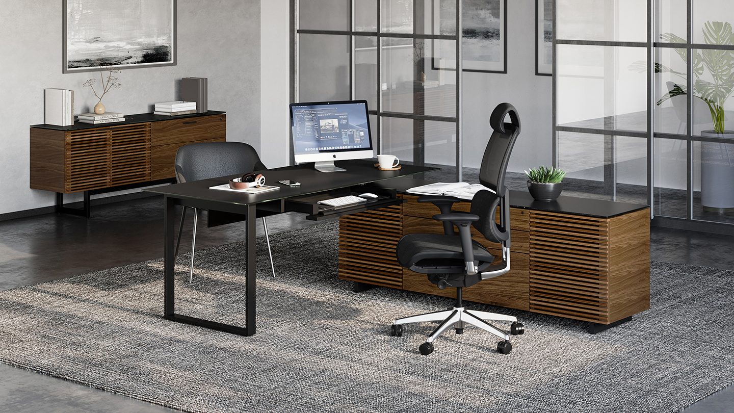 Corridor L-Desk 6531 | BDI - Canal Furniture
