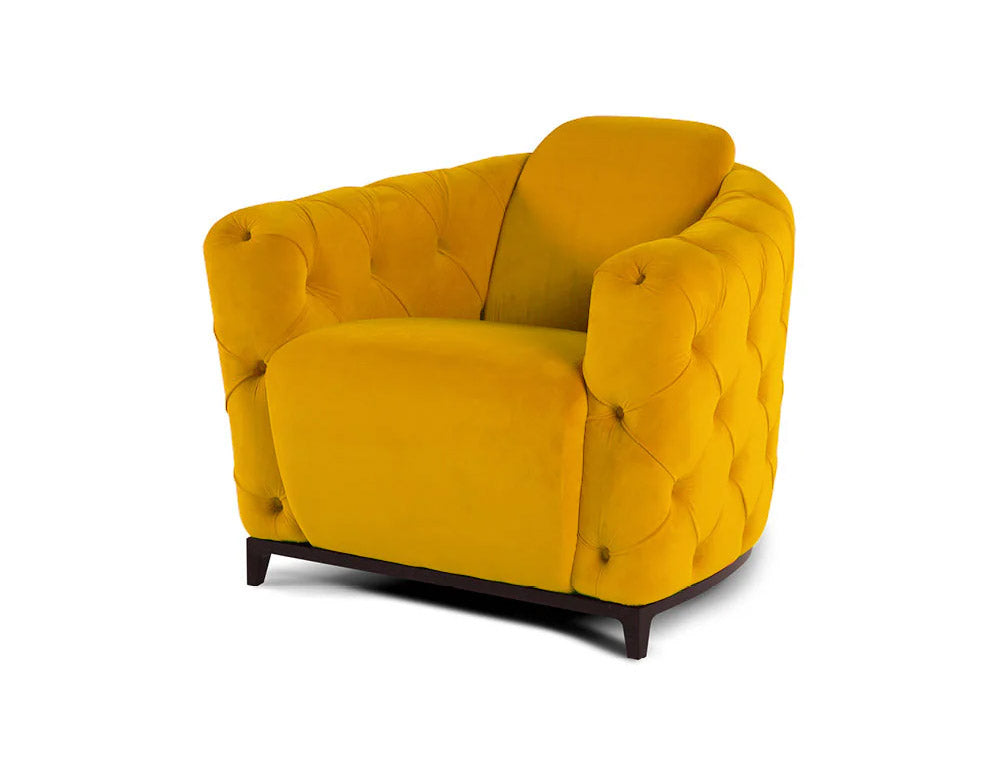 Deliziosa Armchair in Mustard | J&M Furniture - Canal Furniture