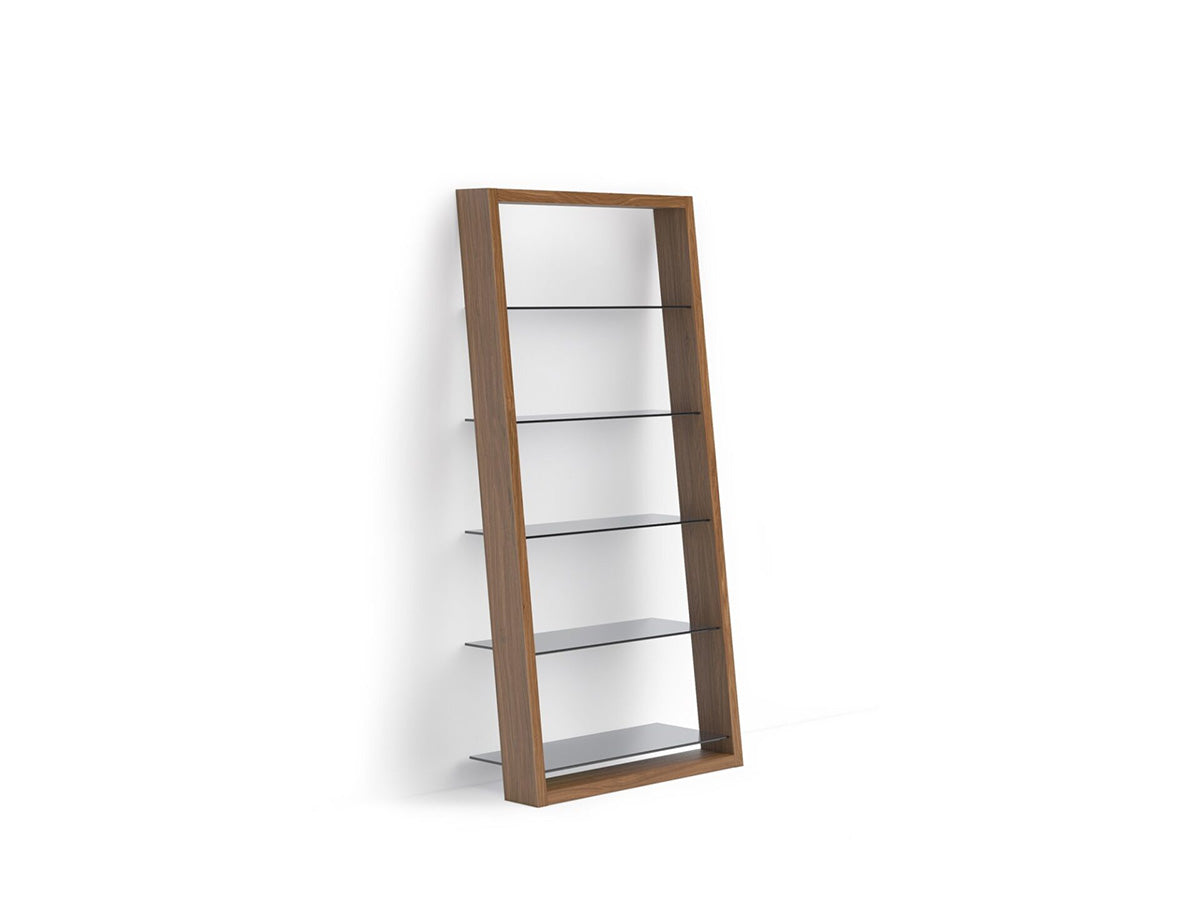Eileen 5166 Modern Leaning Glass Shelf | BDI Furniture - Canal Furniture