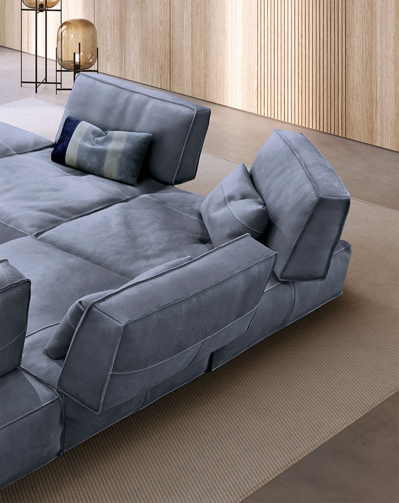 Soho Sofa by Gamma | Iconic Italian Leather Modular Sofa – ItalMod