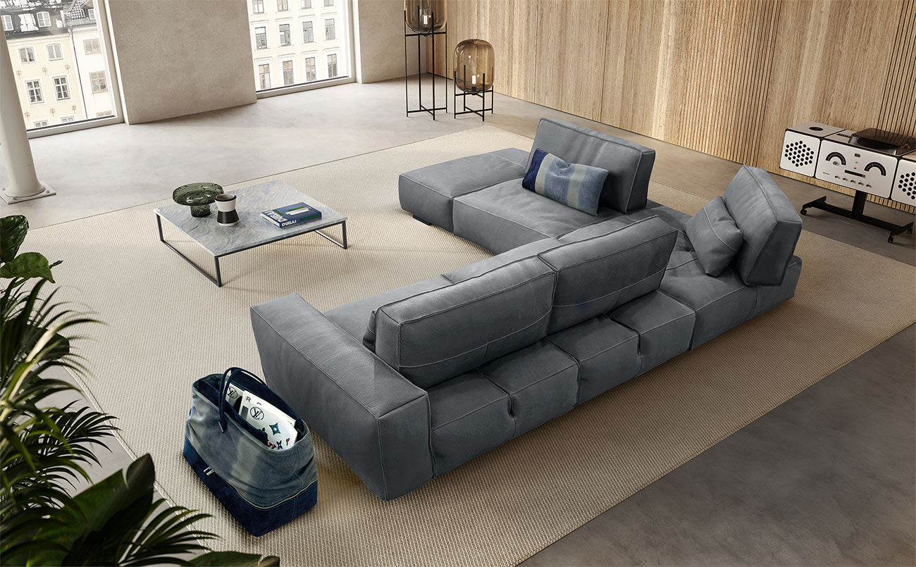 Soho Sofa by Gamma | Iconic Italian Leather Modular Sofa – ItalMod