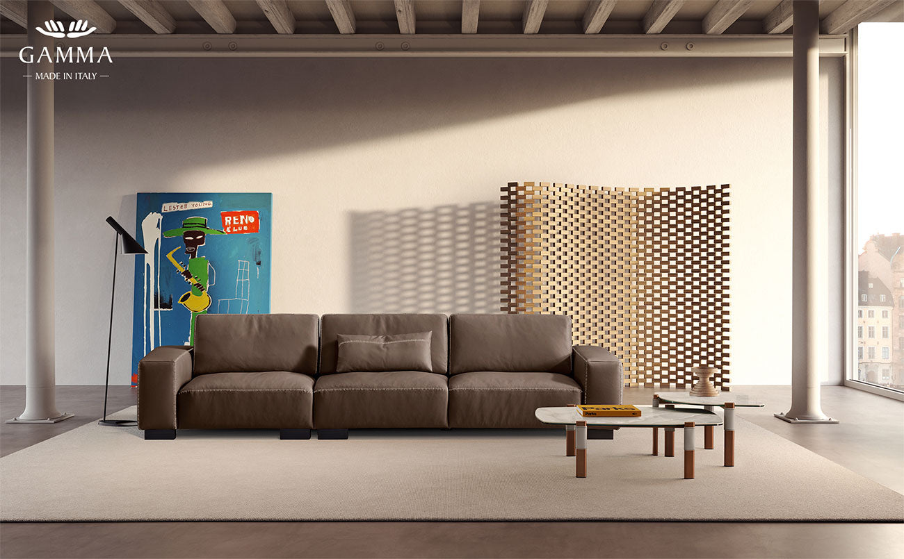 Soho Sofa by Gamma | Iconic Italian Leather Modular Sofa – ItalMod
