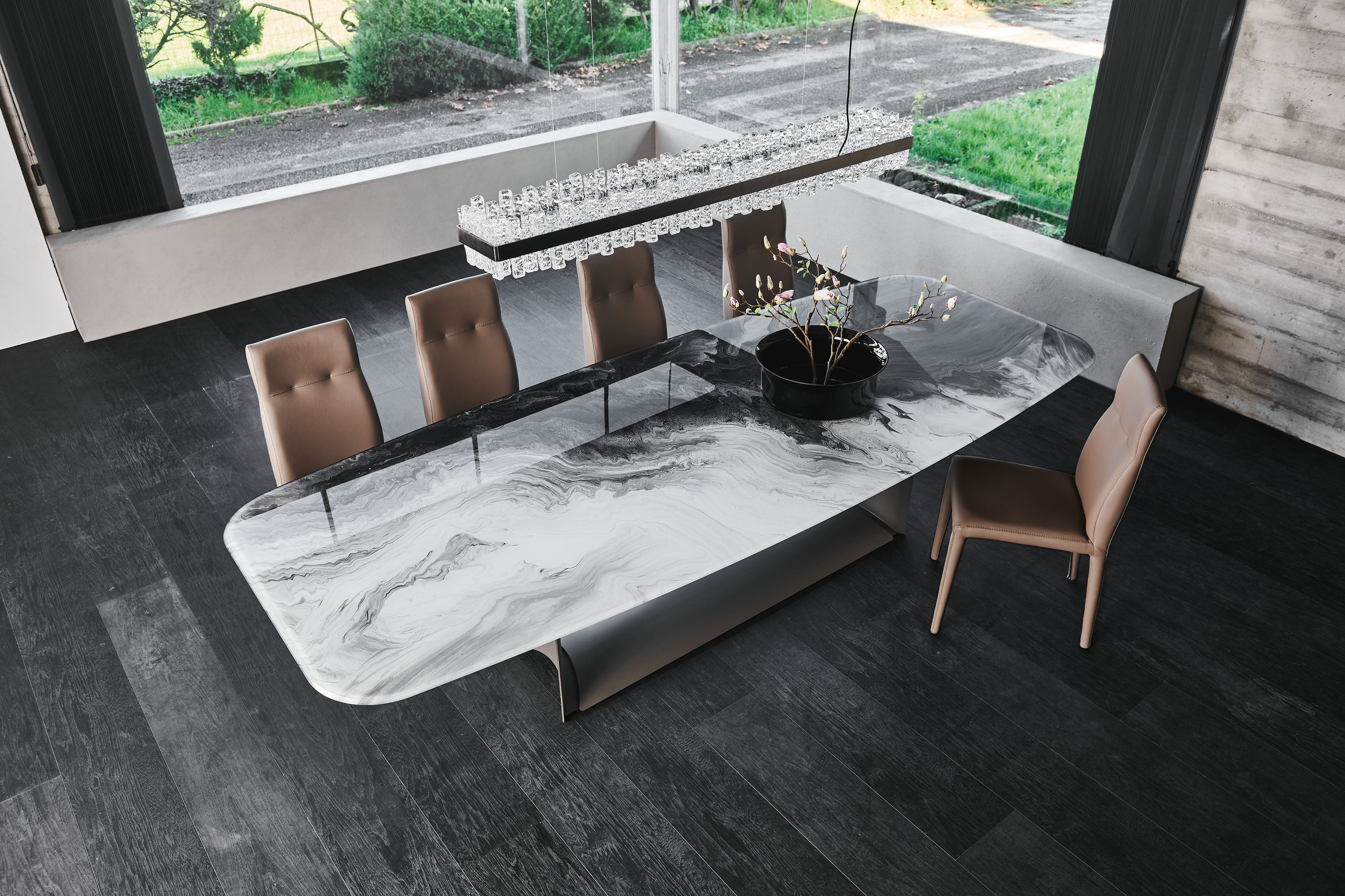 Cattelan Italia Dragon Crystalart Table - Thumbnail 2