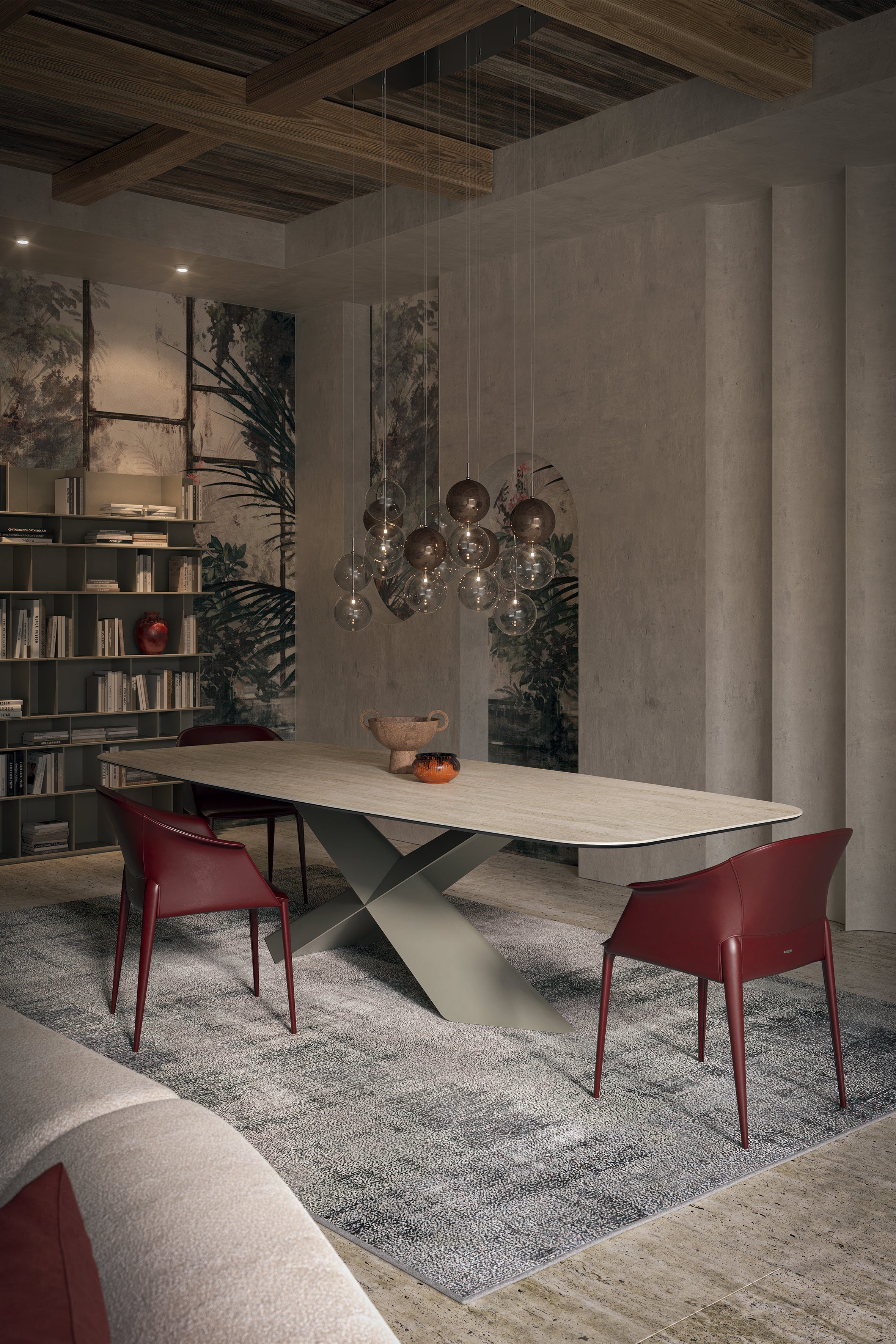 Cattelan Italia Tyron Keramik Dining Table - Thumbnail 5