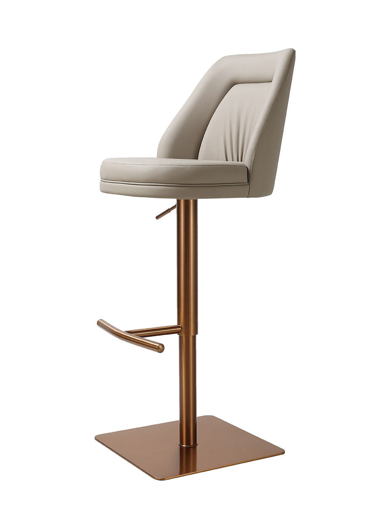 K C418A-56 Beige Grey Barstool | J&M Furniture